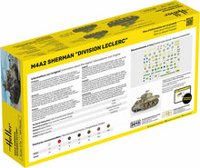 Heller 79894 M4A2 Sherman "Division Leclerc" (deco.FR Bouwpakket Schaal 1:72