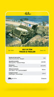 Heller 79997 US 1/4 Ton Truck & Trailer Bouwpakket Schaal 1:72