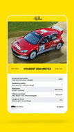 Heller 80113 Peugeot 206 WRC'03 Bouwpakket Schaal 1:43