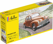 Heller 80160 Peugeot 203 Bouwpakket Schaal 1:43