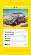 Heller 80175 Citroen 2 CV Bouwpakket Schaal 1:43