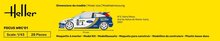 Heller 80196 Focus WRC'01 Bouwpakket Schaal 1:43