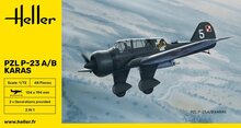 Heller 80247 PZL 23 Karas Bouwpakket Schaal 1:72