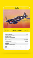 Heller 80266 P-40 Kitty Hawk Bouwpakket Schaal 1:72