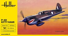 Heller 80266 P-40 Kitty Hawk Bouwpakket Schaal 1:72