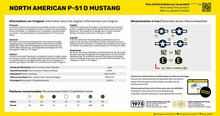 Heller 80268 P-51 Mustang Bouwpakket Schaal 1:72