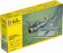 Heller 80277 F-86F SABRE / CANADAIR CL-13 B Sabre VI Bouwpakket Schaal 1:72