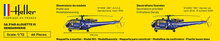 Heller 80286 SA 316 Alouette III Gendarmerie Bouwpakket Schaal 1:72