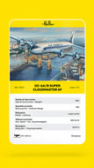 Heller 80315 DC6 Super Cloudmaster AF Bouwpakket Schaal 1:72