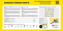 Heller 80321 Mirage 2000 N Bouwpakket Schaal 1:72