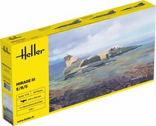 Heller 80323 Mirage III E Bouwpakket Schaal 1:72