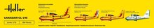 Heller 80373 Canadair CL-215 Bouwpakket Schaal 1:72 vliegtuig