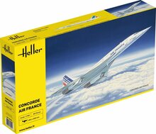 Heller 80445 Concorde AF Bouwpakket Schaal 1:125