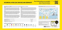 Heller 80490 ECUREUIL H125 (AS 350 B3) AIR ZERMATT Bouwpakket Schaal 1:48