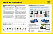 Heller 80700 Renault R8 Gordini Bouwpakket Schaal 1:24