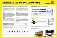 Heller 80710 500 K Special Roadster Bouwpakket Schaal 1:24