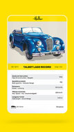 Heller 80711 Talbot Lago Record Bouwpakket Schaal 1:24