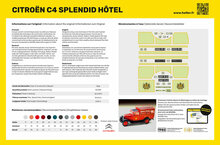 Heller 80713 Citroen C4 "Splendid Hotel Bouwpakket Schaal 1:24