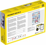 Heller 80716 Peugeot 205 EV 2 Bouwpakket Schaal 1:24