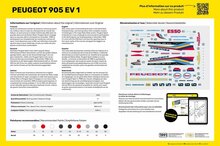 Heller 80718 Peugeot 905 EV 1 Bouwpakket Schaal 1:24