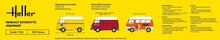 Heller 80740 Estafette Highroof Bouwpakket Schaal 1:24