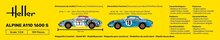 Heller 80745 Alpine A110 (1600) Bouwpakket Schaal 1:24