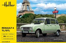 Heller 80759 Renault 4TL/GTL Bouwpakket Schaal 1:24