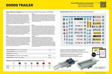 Heller 80778 Goods Trailer Bouwpakket Schaal 1:24