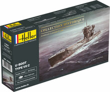 Heller 81002 U-Boot Type VII C Bouwpakket Schaal 1:400