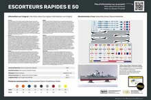 Heller 81093 Escorteurs Rapides E 50 Collection Historique Bouwpakket Schaal 1:400