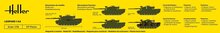 Heller 81126 Leopard 1A4 Bouwpakket Schaal 1:35