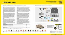 Heller 81126 Leopard 1A4 Bouwpakket Schaal 1:35