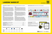 Heller 81403 LANDINI 16000 DT Bouwpakket Schaal 1:24