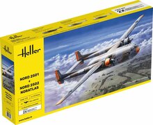 Heller 85374 Nord2501 + Nord 2502 &quot;NORATLAS&quot; TWINSET Bouwpakket Schaal 1:72