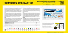 Heller 30304 DO27/CASA C-127 Bouwpakket Schaal 1:72 vliegtuig