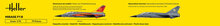 Heller 35319 STARTER KIT Mirage F1 Bouwpakket Schaal 1:72 vliegtuig