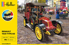 Heller 35705 STARTER KIT Renault Taxi Type AG Bouwpakket Schaal 1:24 auto