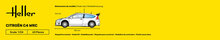 Heller 56756 STARTER KIT Citroen C4 WRC Schaal 1:24