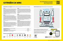 Heller 56756 STARTER KIT Citroen C4 WRC Schaal 1:24