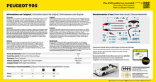 Heller 80110 Peugeot 905 Schaal 1:43