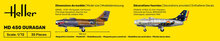 Heller 80201 MD450 OURAGAN Bouwpakket Schaal 1:72