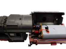 micromotor HR014F motor ombouwset voor Roco DB DR DRG ÖBB BR 58, Sächs XIII H, Baden G12, u.a.