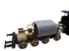 micromotor HLI006C motor ombouwset voor Liliput BR 18.3, Bad IVh