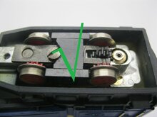 micromotor HEG001G motor ombouwset voor Egger Bahn / Jouef H0e