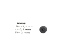 micromotor SP008 ø 7.2 x 6.5 - ø 2 mm cardankoppelingshouder