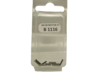 Micromotor adapter B1116 1,1 mm --> 1,6 mm x 8 mm 10 Pcs (+/- ?? mm) Steel