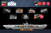 Revell 00960 U-Boot Das Boot - Brick System Schaal 1:56