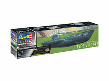 Revell 05163 German Submarine Type VII C/41 Bouwpakket Schaal 1:72