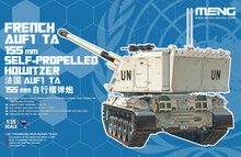 MENG-Model TS-024 French Auf1 TA 155mm SELF-Propelled Howi Bouwpakket Schaal 1:35