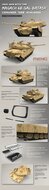 MENG-Model TS-040 Israel Main Battle Tank Magach 6B GAL BATASH Bouwpakket Schaal 1:35